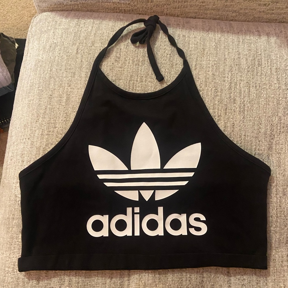 Adidas tie up. Size small. open back